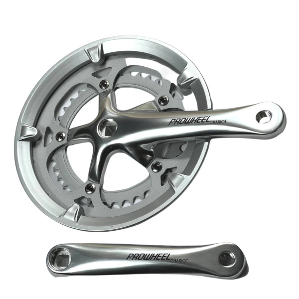 Шатуны CHARIOT 53/39 170мм серая Prowheel