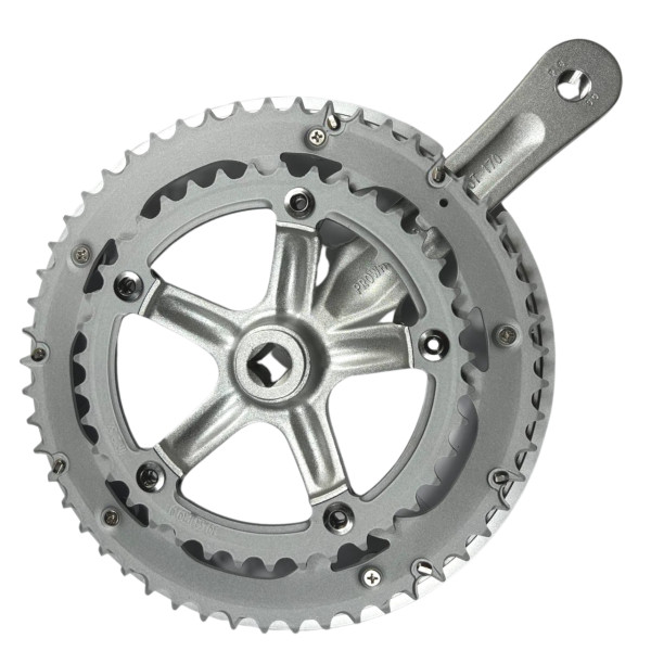 Шатуны CHARIOT 53/39 170мм серая Prowheel
