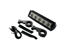 Фара велосипедная FY-339B-5 прожектор большая алюминиевая LED/USB C-TYPE Baisk
