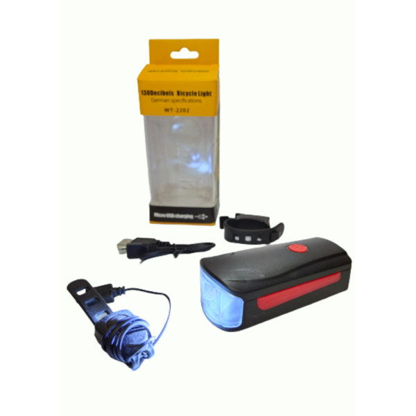 Фара LED акумуляторна із сигналом GA-83 WT-2202