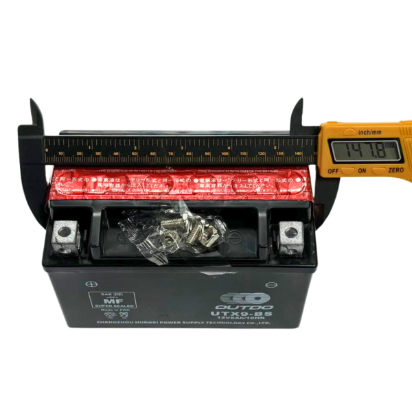 Кислотный аккумулятор UTX9-BS 12V 8Ah/10HR Outdo