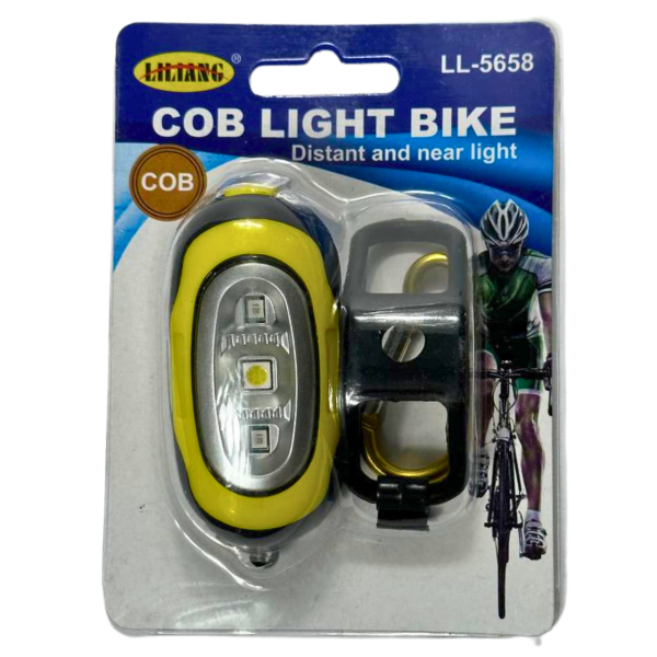 Стоп-сигнал велосипедний LED GA-61 жовтий LL-5658 Jing Yi