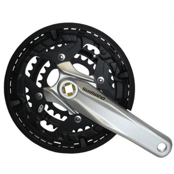 Шатуны Alivio FC-M431 44/32/22 170мм серые Shimano