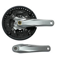 Шатуны Alivio FC-M431 44/32/22 170мм серые Shimano