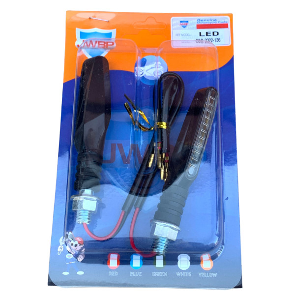 Вказівник повороту тонкий LED бігаючий жовтий JWBP