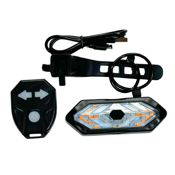 Стоп-сигнал з поворотником FY-1820 LED/USB з пультом Baisk