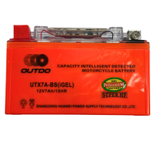 Гелевый аккумулятор UTX7A-BS iGEL 12V 7Ah/10HR с индикатором Outdo