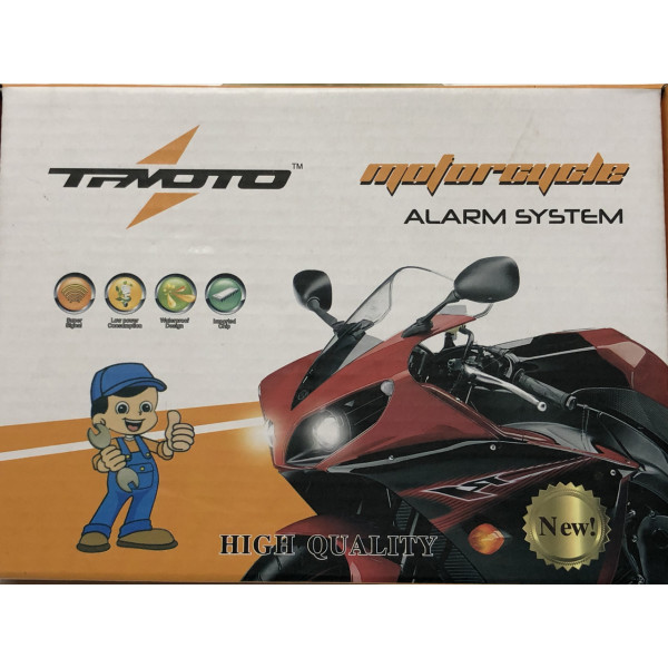 Мотосигнализация TFMOTO односторонняя с дистанционным запуском