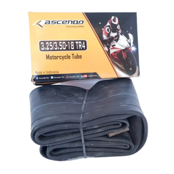 Камера 3.25/3.50-18 TR4 прямой вентиль Schrader Ascendo Индонезия