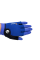 Перчатки мото с гелевой прокладкой Glove-3 L синие без пальцев Baisk
