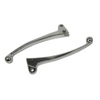 Ручка рычаг тумблера белая L+P Delta