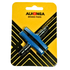 Колодки ободные резьбовые синие Alhonga