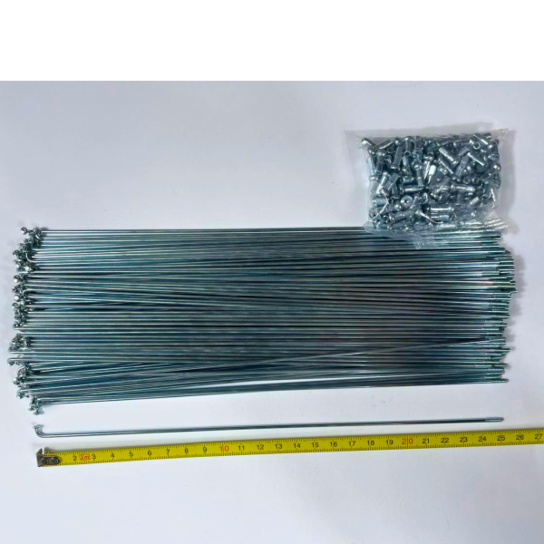 Спиця з ніпелем 252мм 2мм упаковка 144 шт