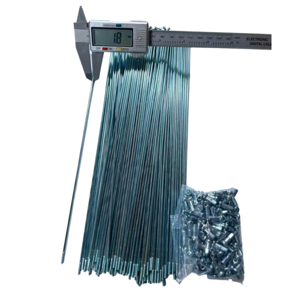 Спиця з ніпелем 252мм 2мм упаковка 144 шт