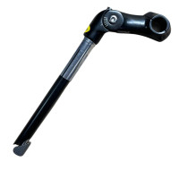 Винос керма алюмінієвий регульований універсальний 22.2-25.4 мм чорне кермо 25.4 мм