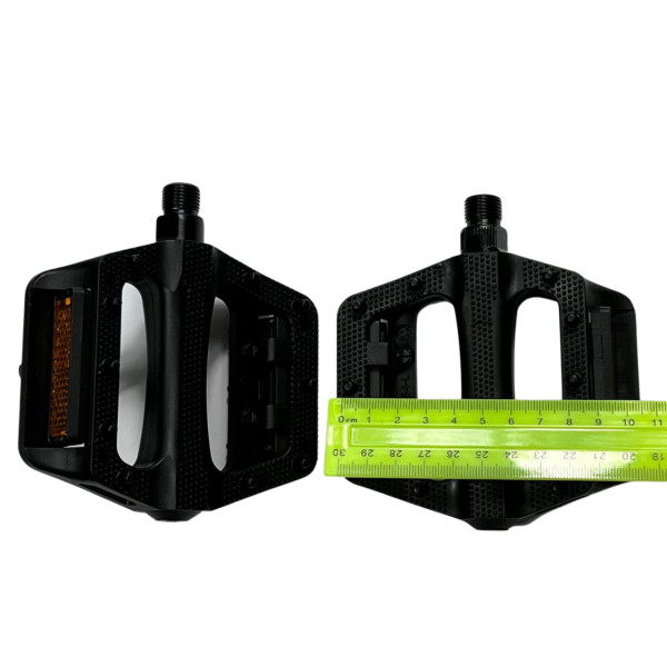 Педали велосипедные JD-284 пластиковые черные FPD
