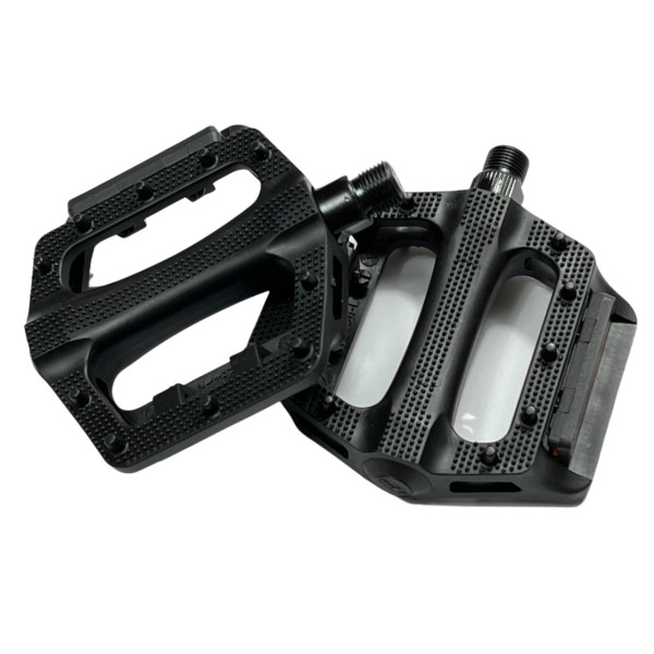 Педали велосипедные JD-284 пластиковые черные FPD