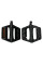 Педали велосипедные JD-284 пластиковые черные FPD