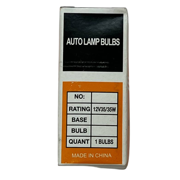 Лампа фары 12V-35/35W с отражателем GO