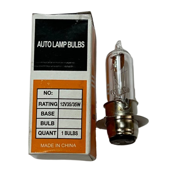 Лампа фары 12V-35/35W с отражателем GO
