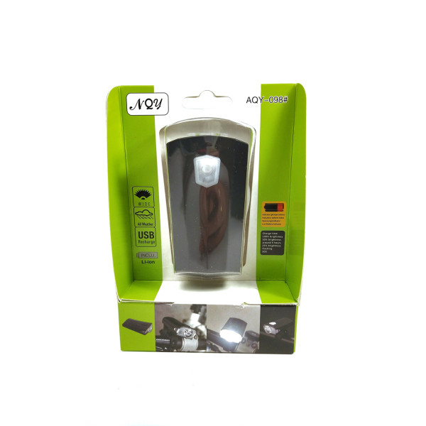 Фара велосипедная LED GA-29 аккумуляторная AQY-098 China