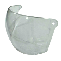 Скло шолома широке прозоре B201