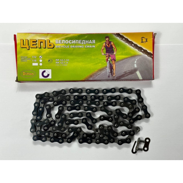 Ланцюг 112 ланок одношвидкісний Прибалтика Ditton