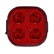 Стоп-сигнал велосипедный LED/USB C-TYPE FY-328 красный квадратный Baisk