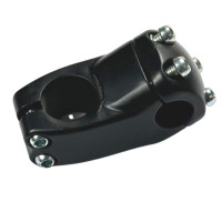 Винос керма алюмінієвий під вилку 25.4 мм довжина 50 мм під кермо 22.2 мм чорний