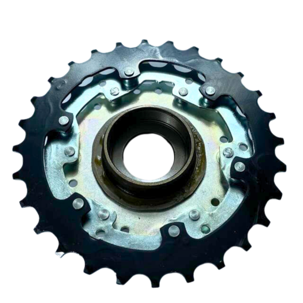 Трещотка 6 скоростей Tourney MF-TZ510 14-28 серебристая Shimano