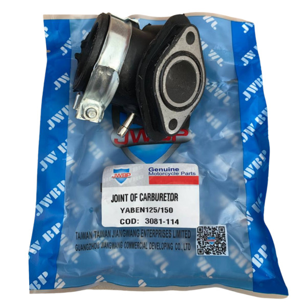 Патрубок карбюратора 4Т GY6-125/150сс JWBP