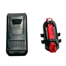 Фара велосипедная со стопом LED/USB 1803-1 Baisk