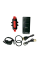 Фара велосипедная со стопом LED/USB 1803-1 Baisk