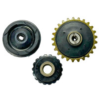 Натягувач ланцюга ГРМ 3 ролика 1 розбірний Genuine Delta/Alpha/Active 70/110/125