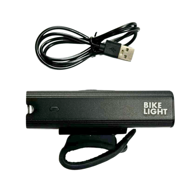 Фара велосипедная LED/USB C-TYPE BK-04 алюминиевая Baisk