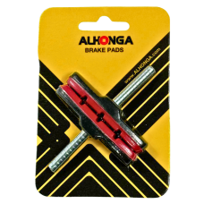 Ободные колодки шифтовые красные Alhonga
