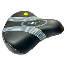 Седло велосипедное ХВЗ на пружинах металлическая основа Comfort