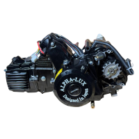 Двигатель мотор Delta/Alpha 110 кубов полуавтомат 152FMH Alpha-lux