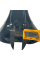 Седло велосипедное 439 без пружин AZ-439BF-4C черное Agilette