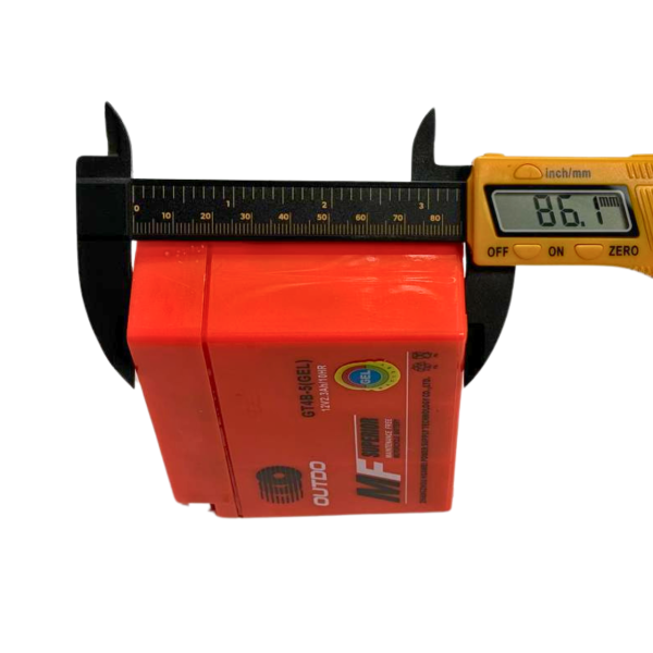 Гелевый аккумулятор GT4B-5 12V 2.3Ah/10HR узкий Outdo