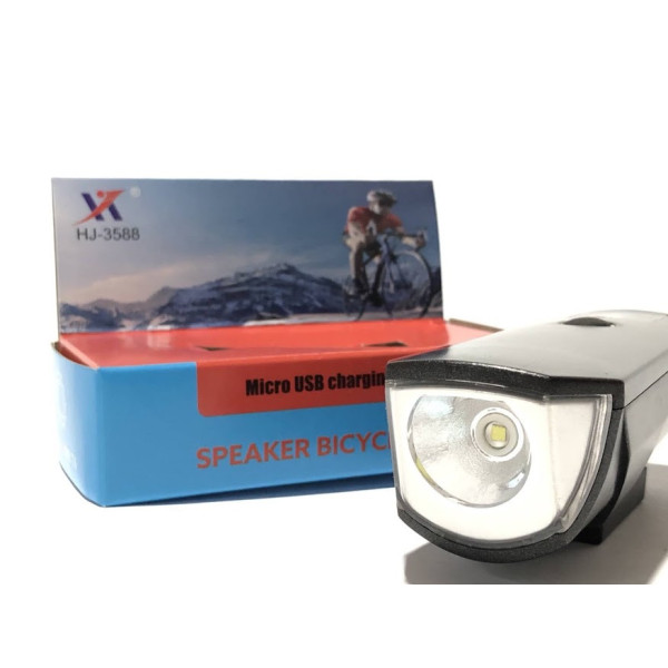 Фара велосипедная LED GA-22 аккумуляторная HJ3588 China