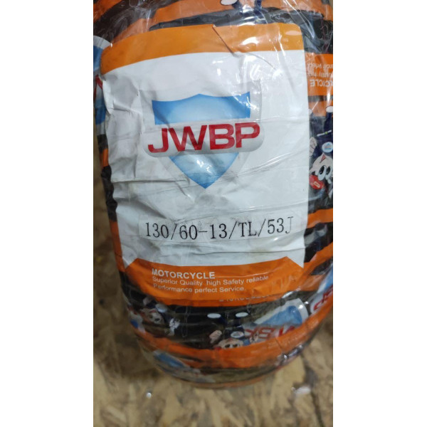 Мотопокрышка 130/60-13 TL 802 53J бескамерная JWBP
