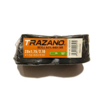 Камера 29x1.75/2.10 47/52-622/630 прямой вентиль Schrader 48мм Trazano