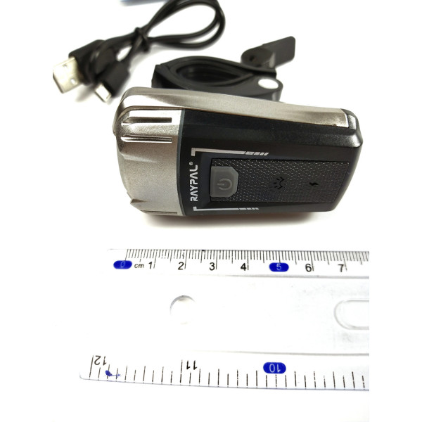Фара велосипедная LED G-42 синяя аккумуляторная RPL-2273
