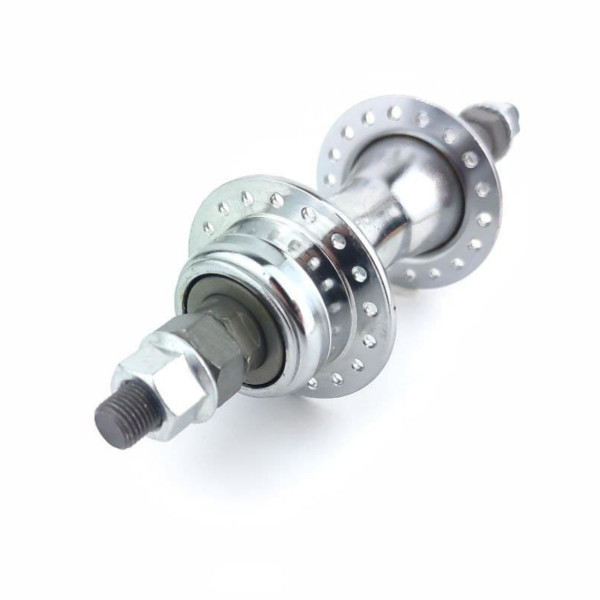 Втулка задня метал 36 спиць хром 175 мм Shunfeng 02