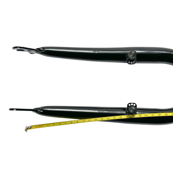 Велосипедна вилка 20" жорстка під V-Brake чорна Shunfeng
