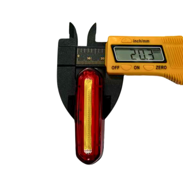 Стоп-сигнал велосипедный LED/USB AQY-096 красный/белый Baisk