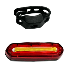 Стоп-сигнал велосипедный LED/USB AQY-096 красный/белый Baisk