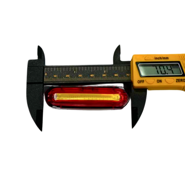 Стоп-сигнал велосипедный LED/USB AQY-096 красный/белый Baisk