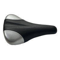 Дитяче сідло чорно-сіре Agilette 25